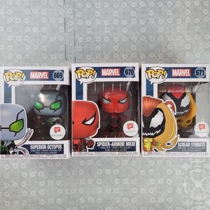 Funko Pop! Marvel 669 670 671